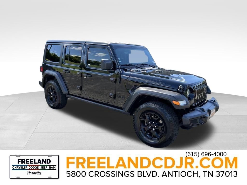 Used 2021 Jeep Wrangler Unlimited Willys SUV