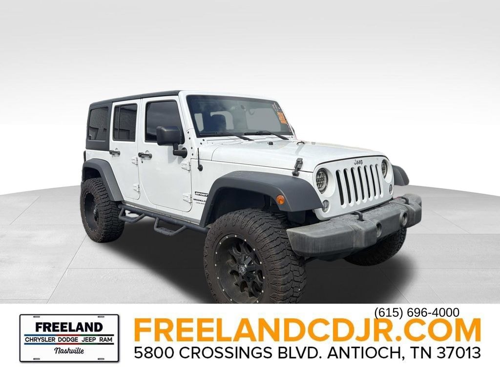 Used 2018 Jeep Wrangler JK Unlimited Sport SUV