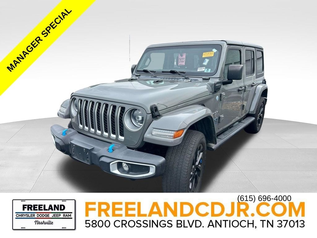 Used 2023 Jeep Wrangler Sahara 4xe SUV