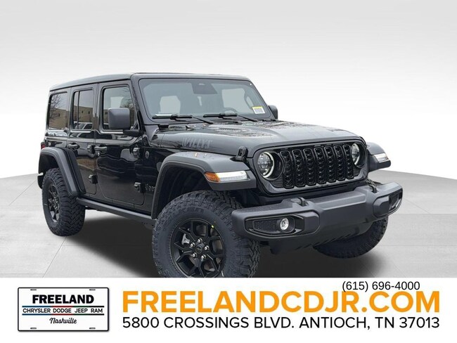 2026 Jeep Wrangler 4-DOOR WILLYS Sport Utility