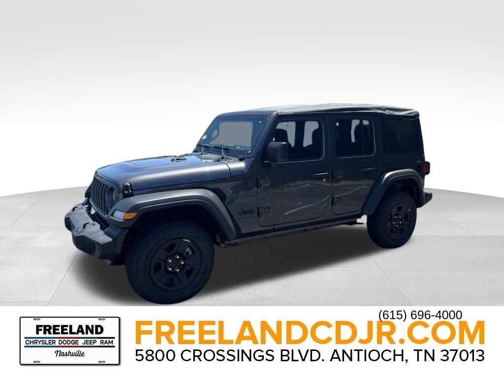 New 2025 Jeep Wrangler 4-DOOR SPORT Sport Utility