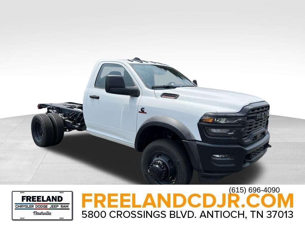 New 2025 Ram 5500 Chassis Cab TRADESMAN REGULAR 4X4 84' CA Pickup