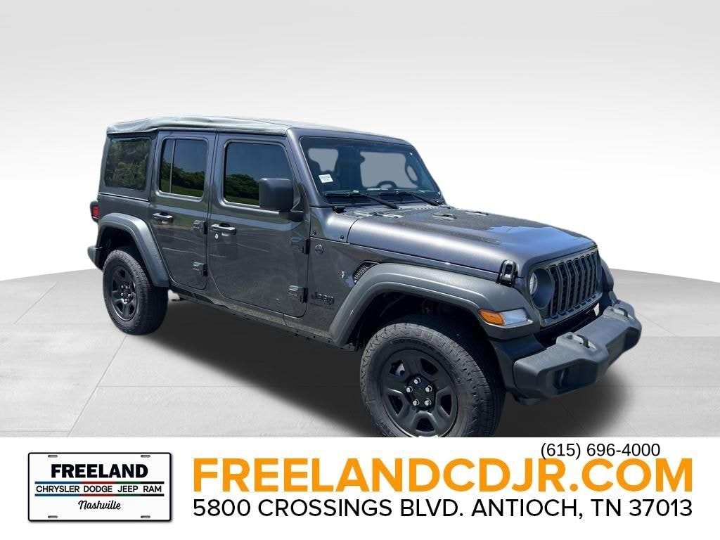 New 2025 Jeep Wrangler 4-DOOR SPORT Sport Utility