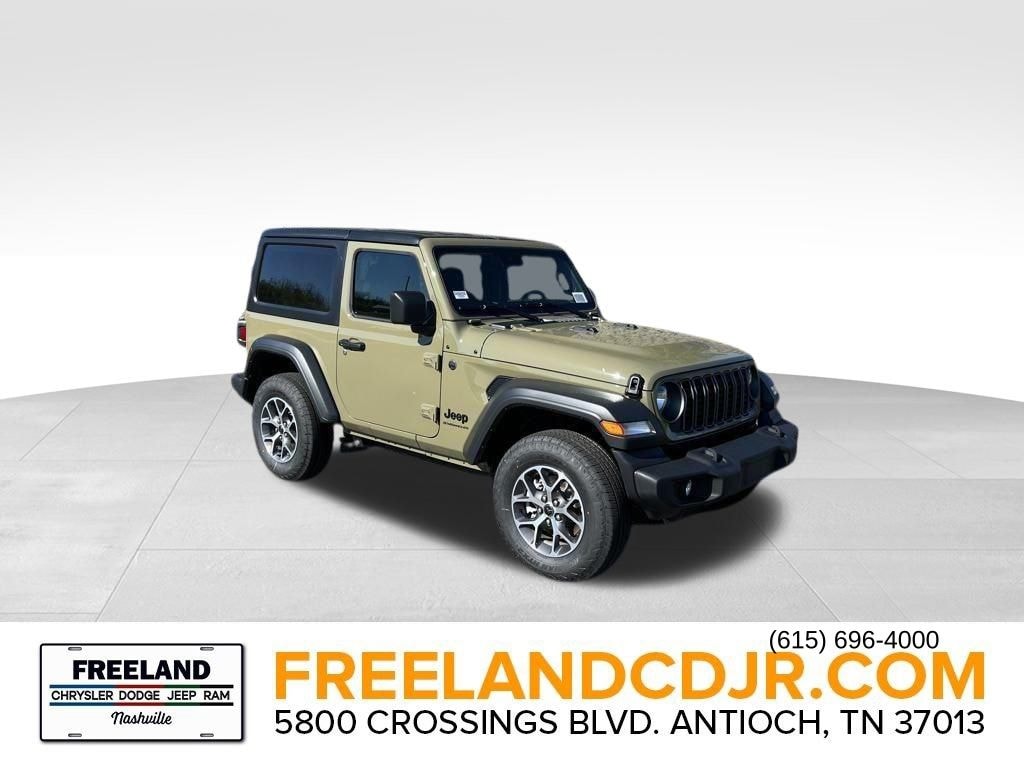 New 2025 Jeep Wrangler 2-DOOR SPORT S Sport Utility