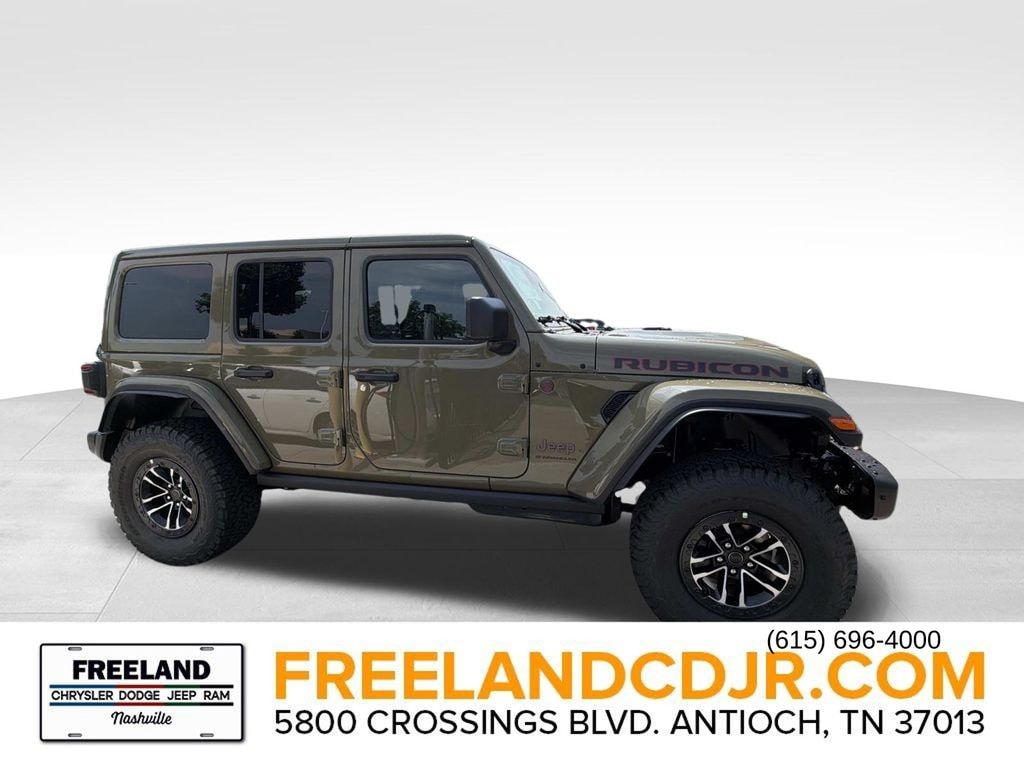 New 2026 Jeep Wrangler 4-DOOR RUBICON X Sport Utility