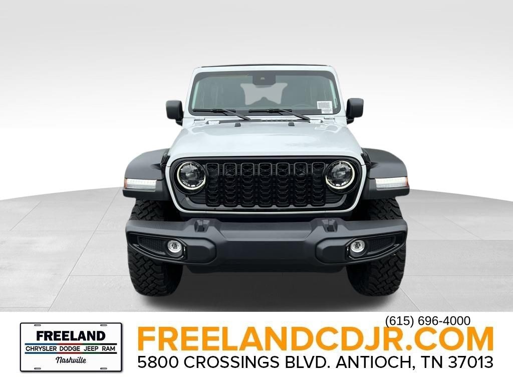 New 2025 Jeep Wrangler 4-DOOR WILLYS Sport Utility