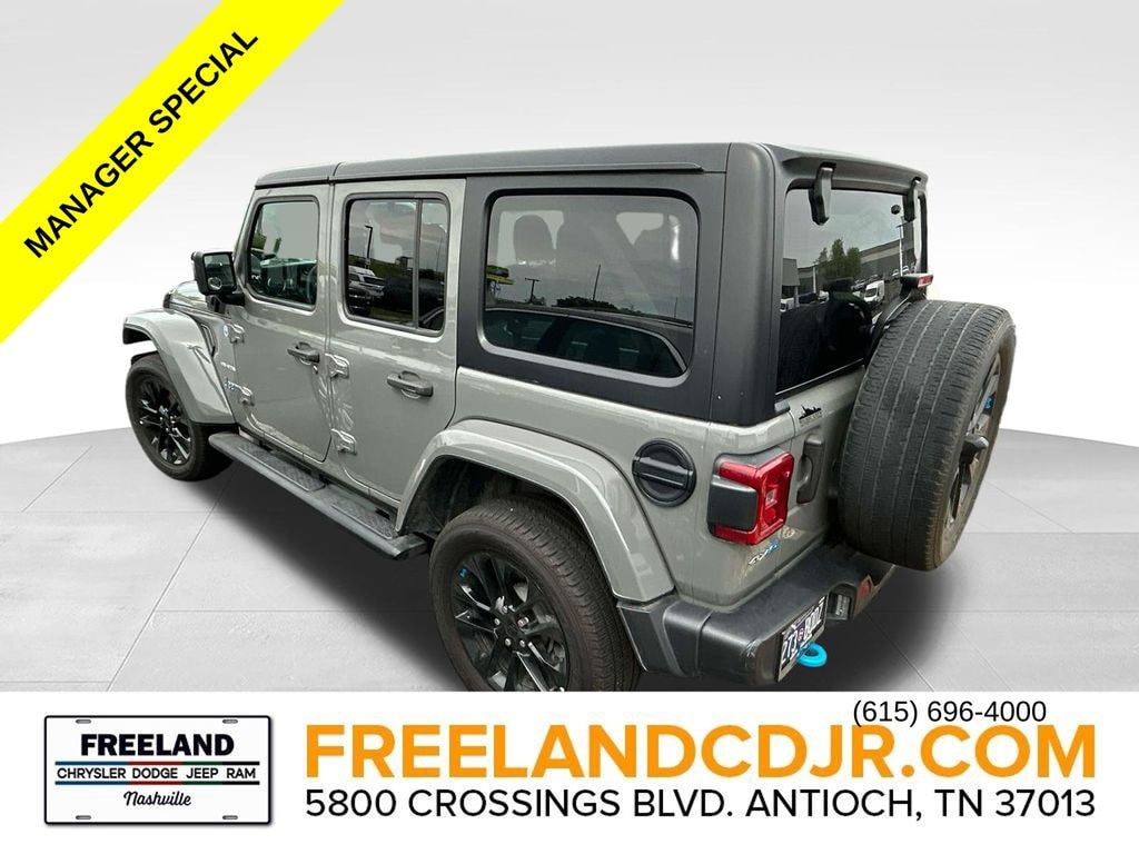 Used 2023 Jeep Wrangler Sahara 4xe SUV
