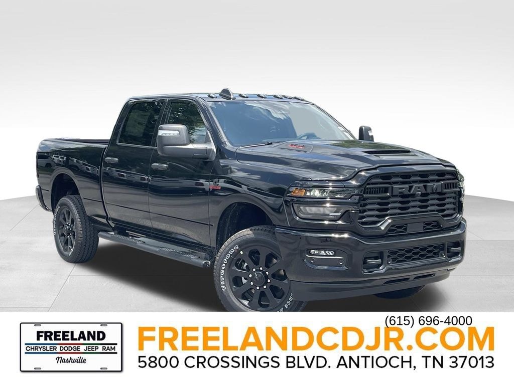 New 2026 Ram 2500 BLACK EXPRESS CREW CAB 4X4 6'4 BOX Pickup