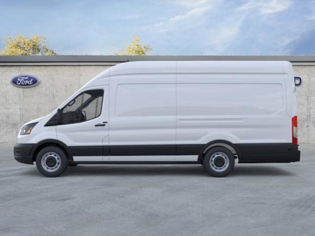 New 2026 Ford Transit Cargo Van T-350 148 EL Hi Rf 9500 GVWR RWD