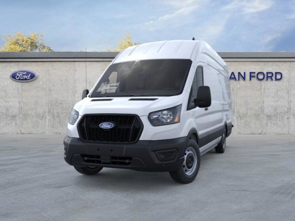 New 2026 Ford Transit Cargo Van T-350 148 EL Hi Rf 9500 GVWR RWD