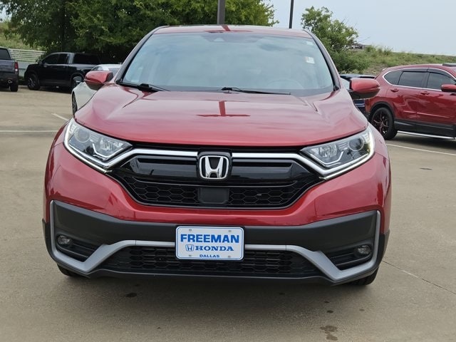 Used 2021 Honda CR-V EX-L with VIN 7FARW1H80ME004468 for sale in Dallas, TX