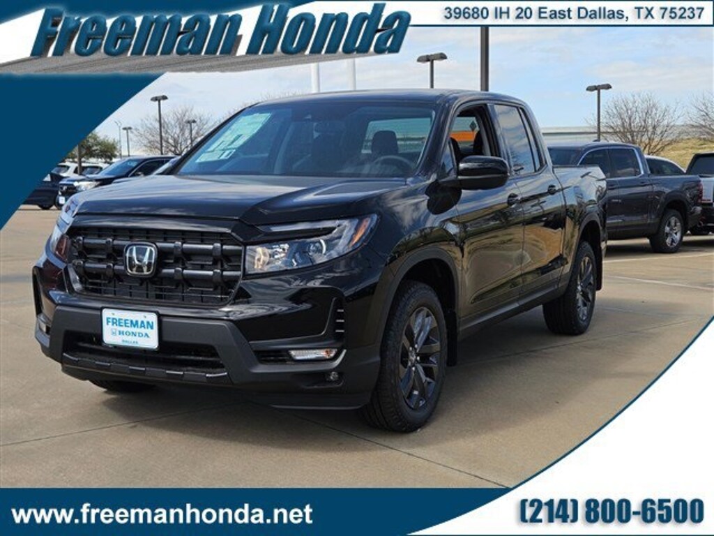 New 2026 Honda Ridgeline Sport Truck Crew Cab