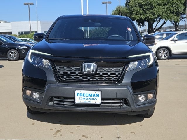 Used 2021 Honda Passport Sport with VIN 5FNYF7H28MB011593 for sale in Dallas, TX