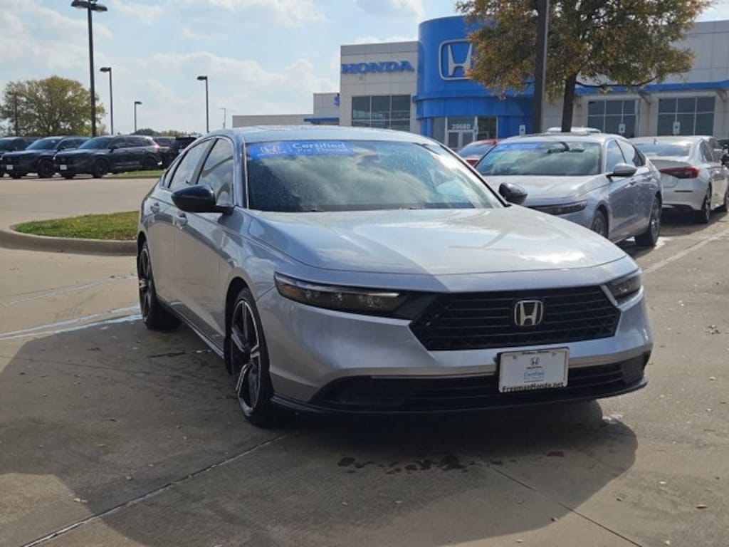 Certified 2024 Honda Accord Hybrid Sport Sedan