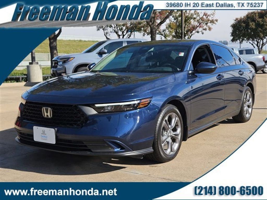 Certified 2024 Honda Accord EX Sedan
