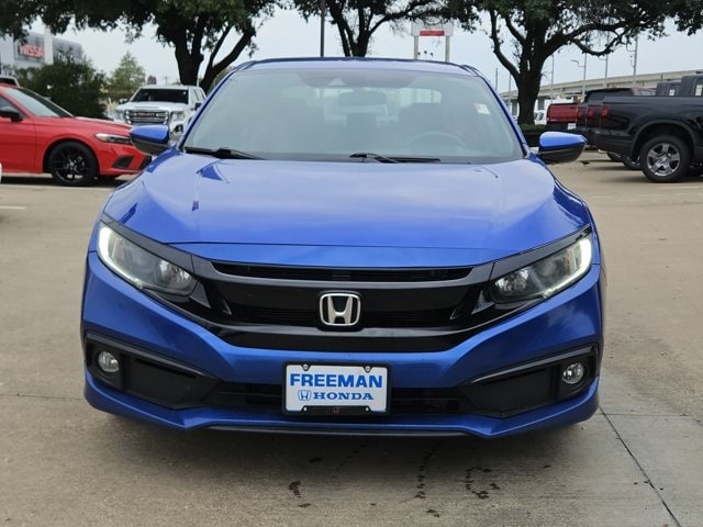 Used 2019 Honda Civic Sport with VIN 19XFC2F89KE027251 for sale in Dallas, TX