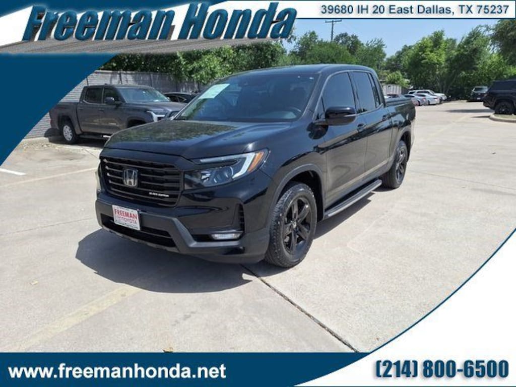 Used 2023 Honda Ridgeline Black Edition Truck Crew Cab