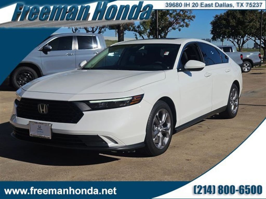 Certified 2024 Honda Accord EX Sedan