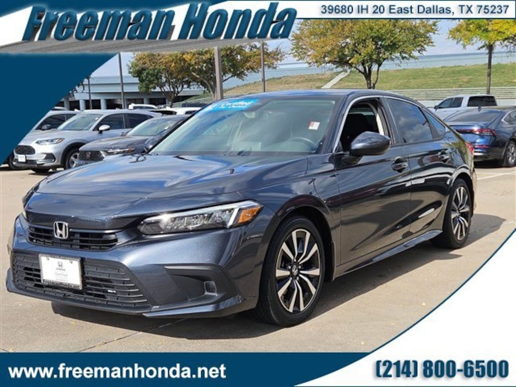 Certified 2024 Honda Civic EX Sedan