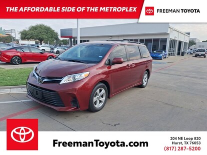 Used 2020 Toyota Sienna for sale near Dallas, TX Fort Worth,