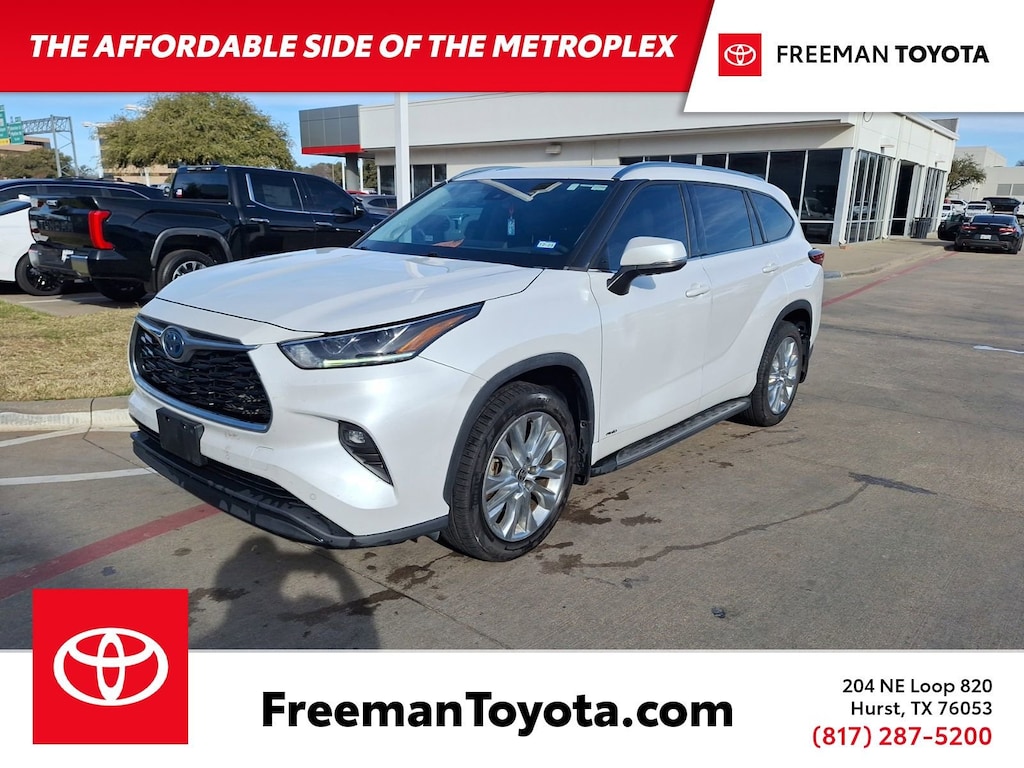 Used 2022 Toyota Highlander Hybrid Limited SUV