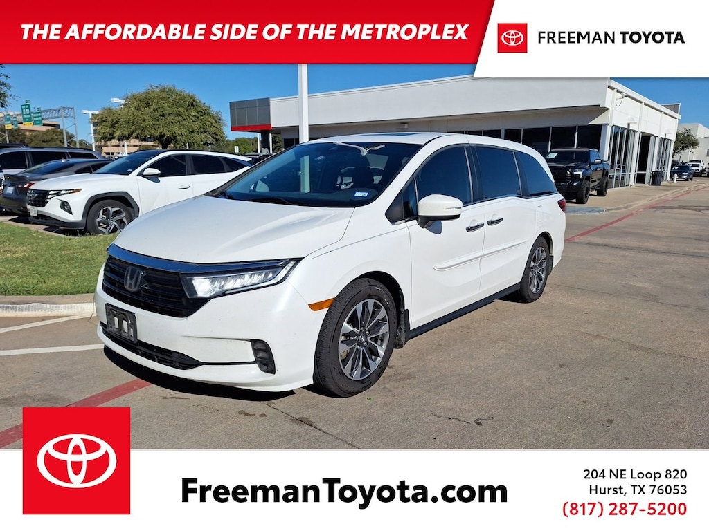 Used 2021 Honda Odyssey EX-L Van