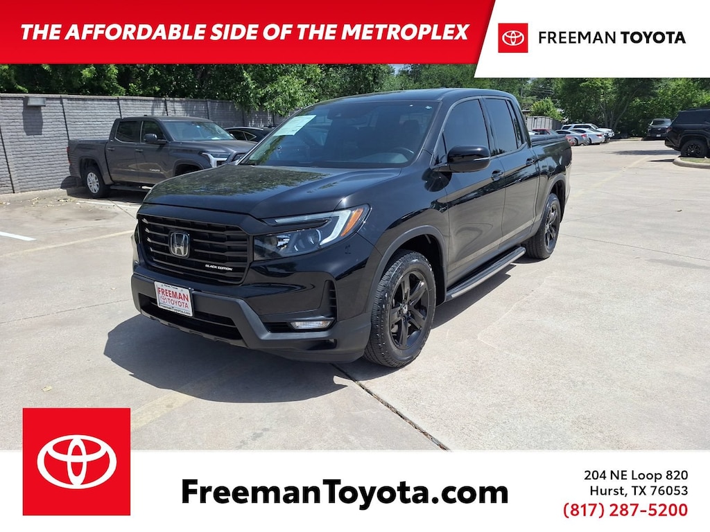 Used 2023 Honda Ridgeline Black Edition Truck Crew Cab