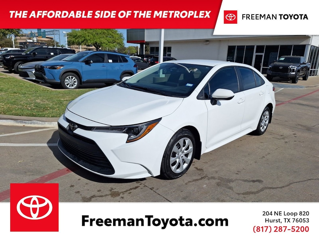 Used 2024 Toyota Corolla LE Sedan