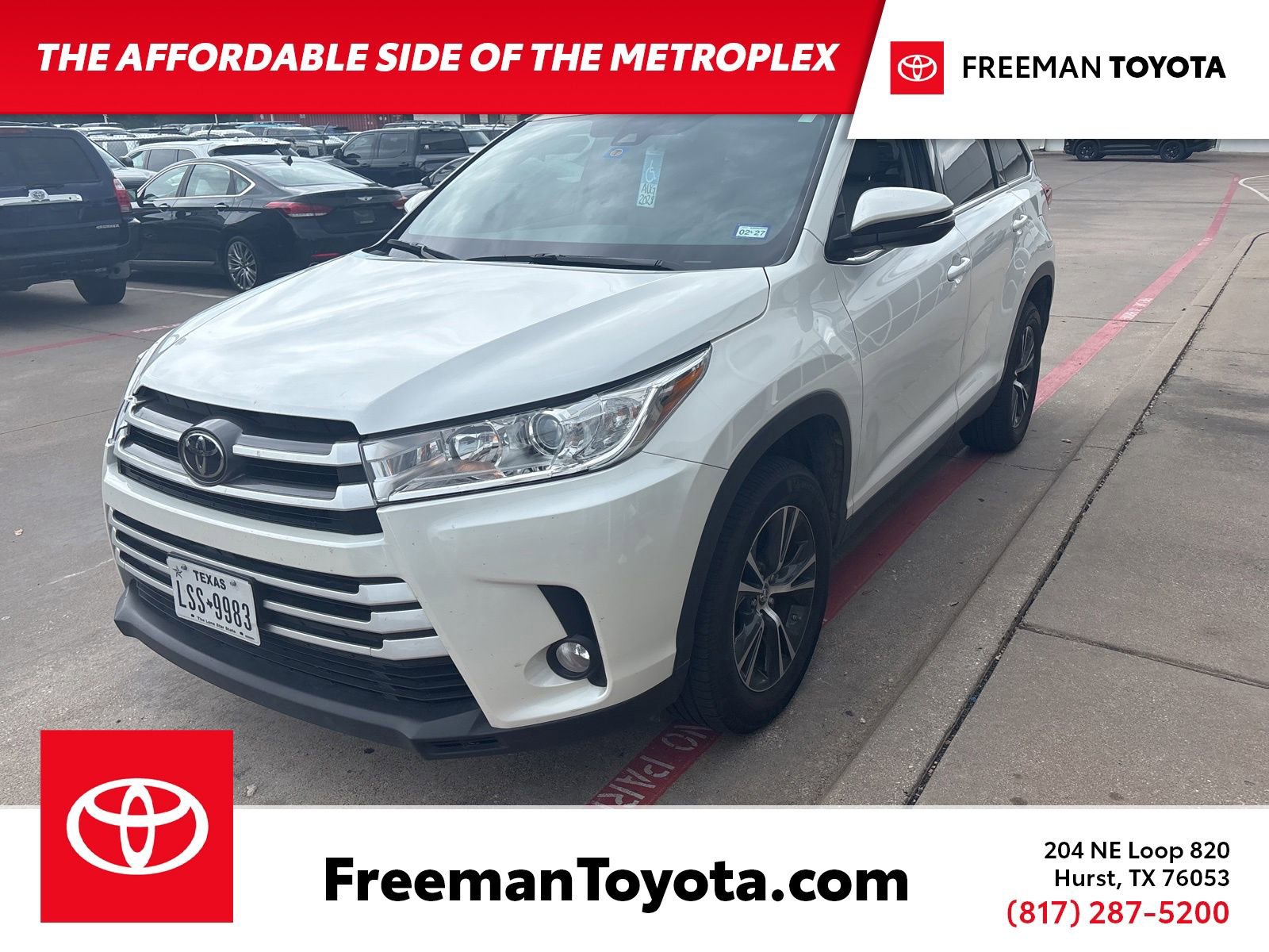 2019 Toyota Highlander LE Plus 4x2 V6's photo
