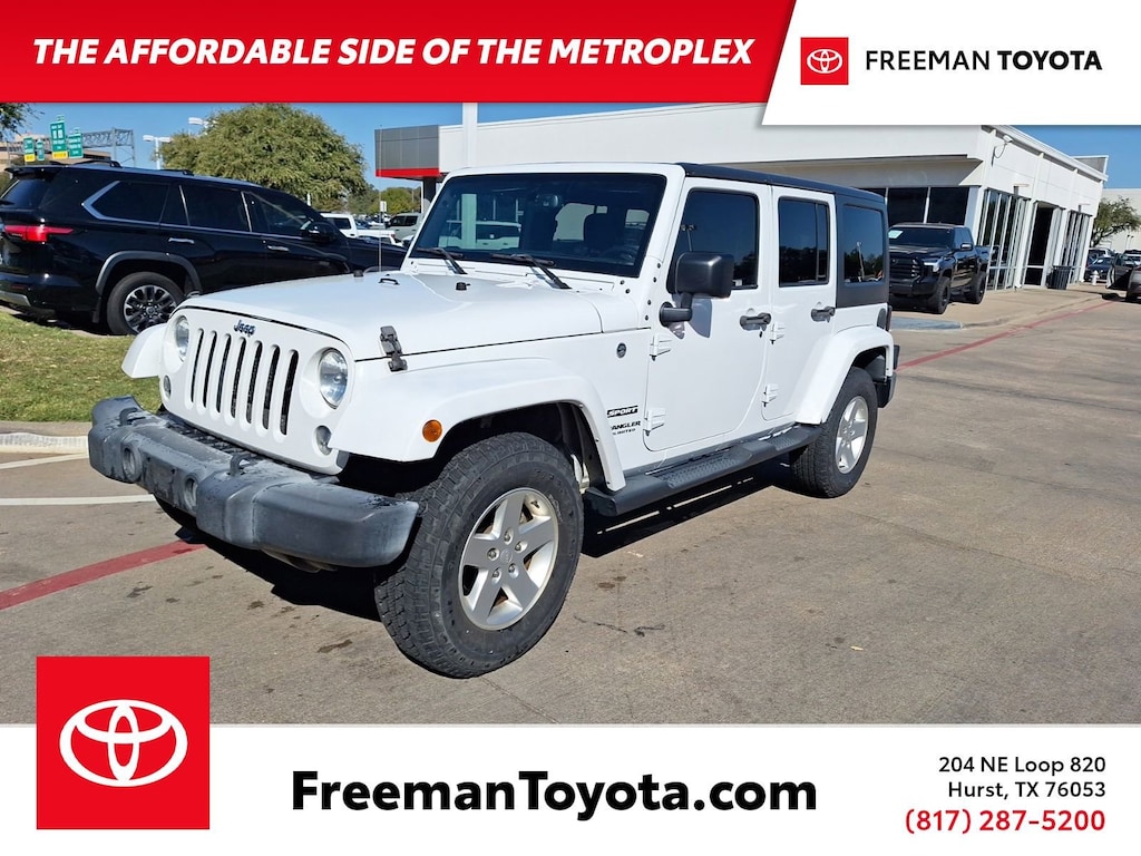 Used 2016 Jeep Wrangler JK Unlimited Unlimited Sport SUV