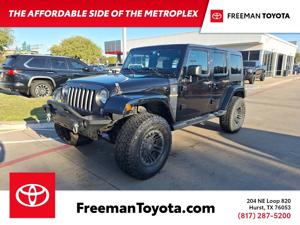 Used 2016 Jeep Wrangler JK Unlimited Unlimited Freedom Edition SUV