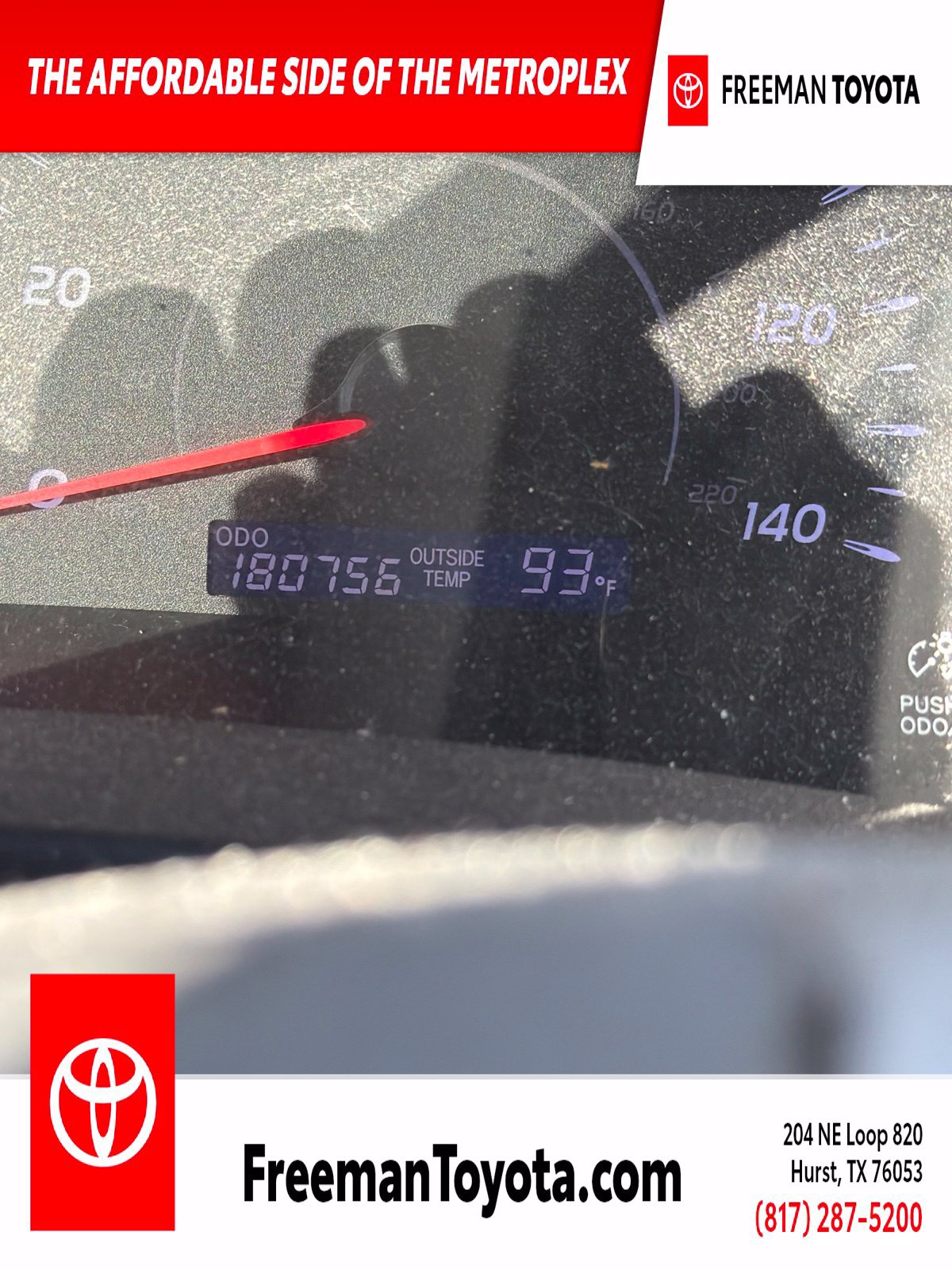 Used 2011 Toyota Camry LE with VIN 4T1BF3EK7BU686788 for sale in Hurst, TX