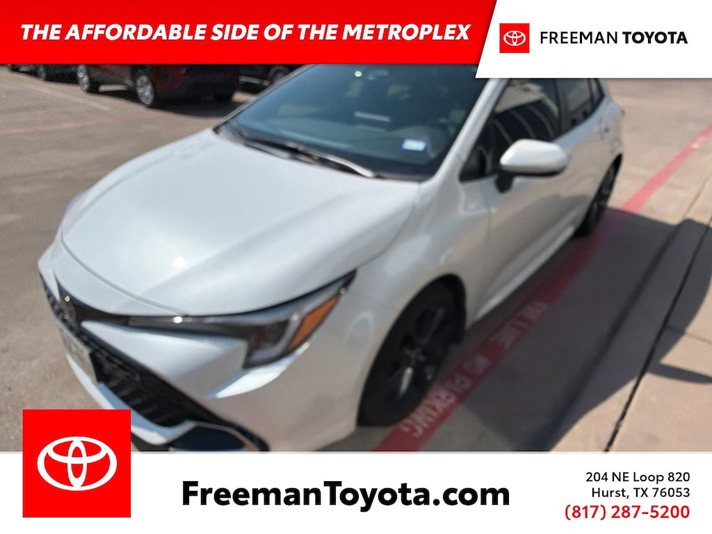 Used 2024 Toyota Corolla Hatchback XSE Hatchback