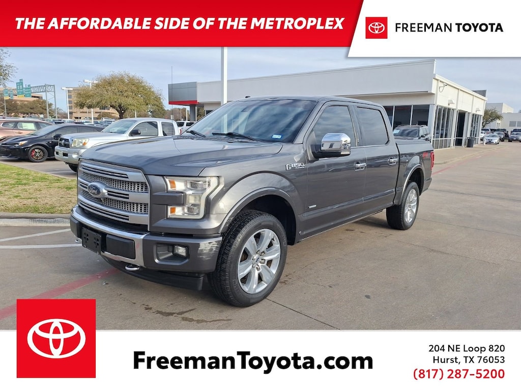 Used 2017 Ford F-150 Platinum Truck SuperCrew Cab