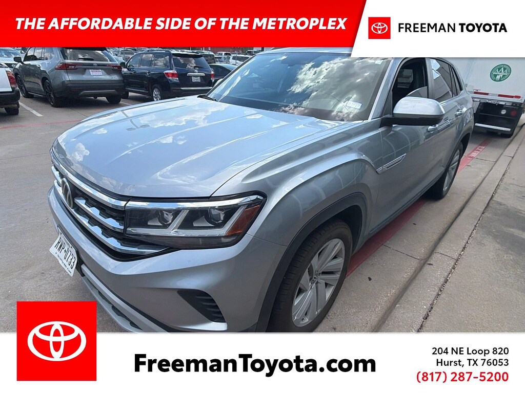 Used 2022 Volkswagen Atlas Cross Sport 3.6L V6 SE w/Technology SUV