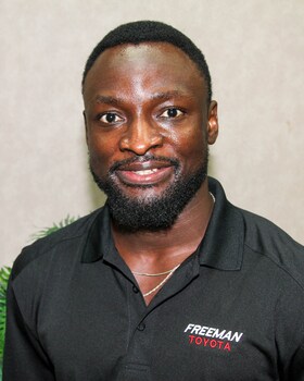 Staff member Max Kargbo from 469b5a491b3a