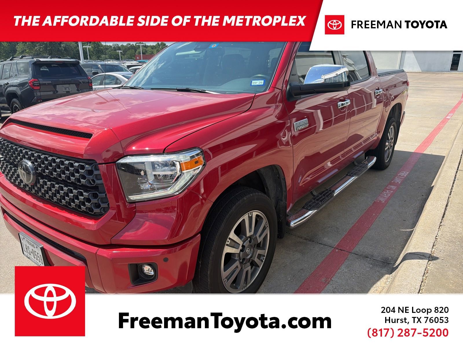 2018 Toyota Tundra Platinum 5.7L 4WD FFV Crew Max Short's photo