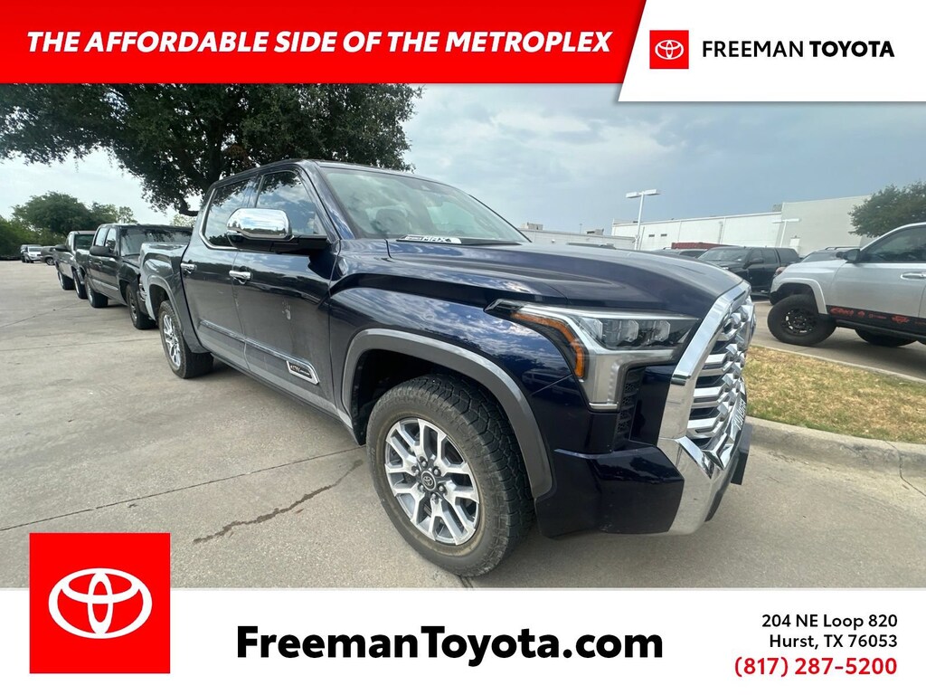 Used 2024 Toyota Tundra i-FORCE MAX 1794 Edition Truck CrewMax