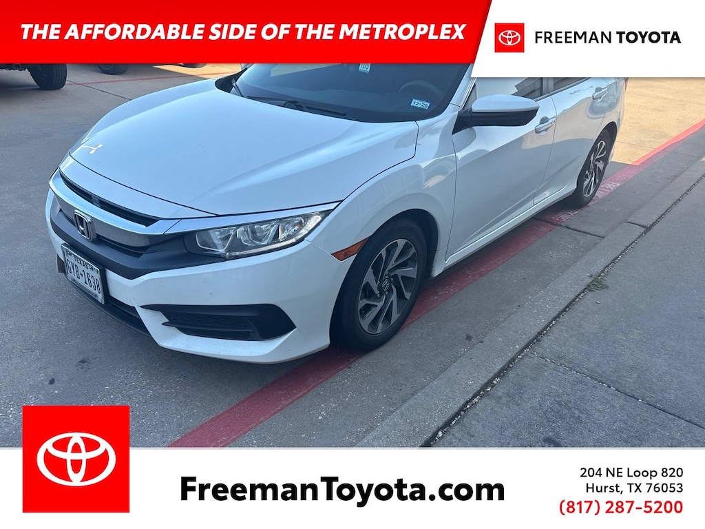 Used 2016 Honda Civic EX Sedan