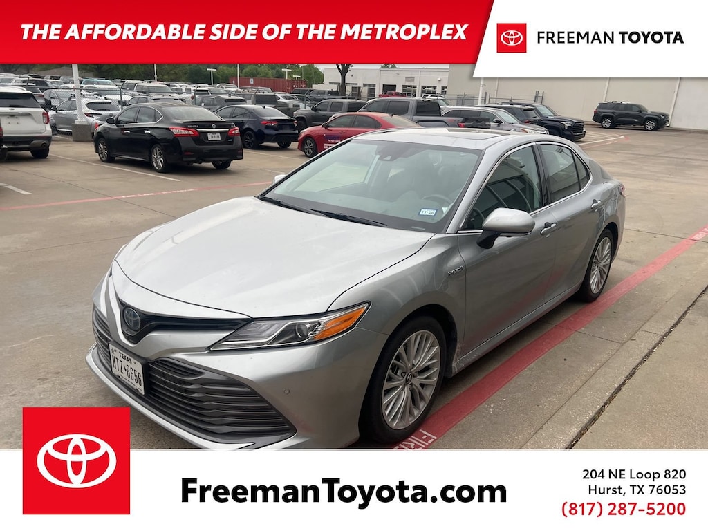 Used 2020 Toyota Camry Hybrid XLE Sedan