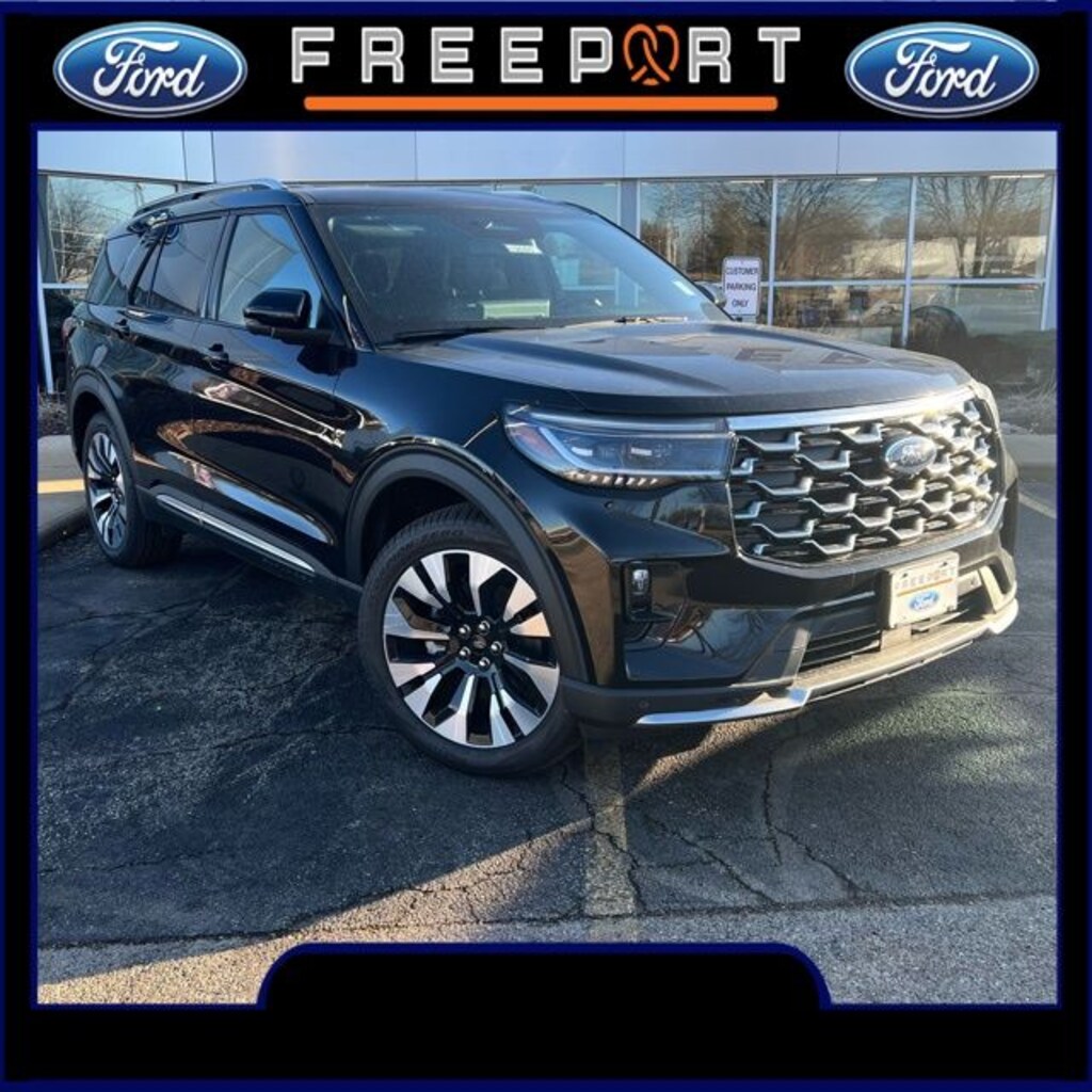 New 2026 Ford Explorer Platinum SUV