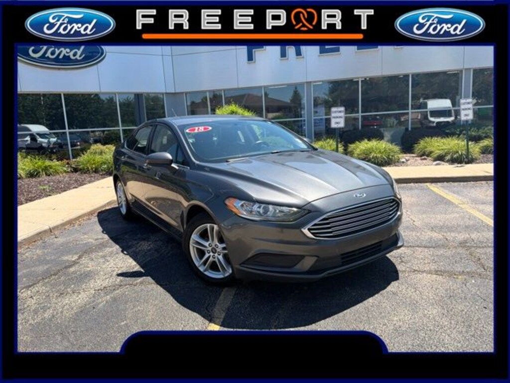 Used 2018 Ford Fusion SE Sedan