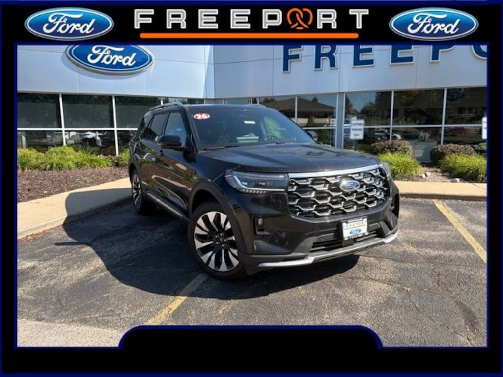 New 2026 Ford Explorer Platinum SUV