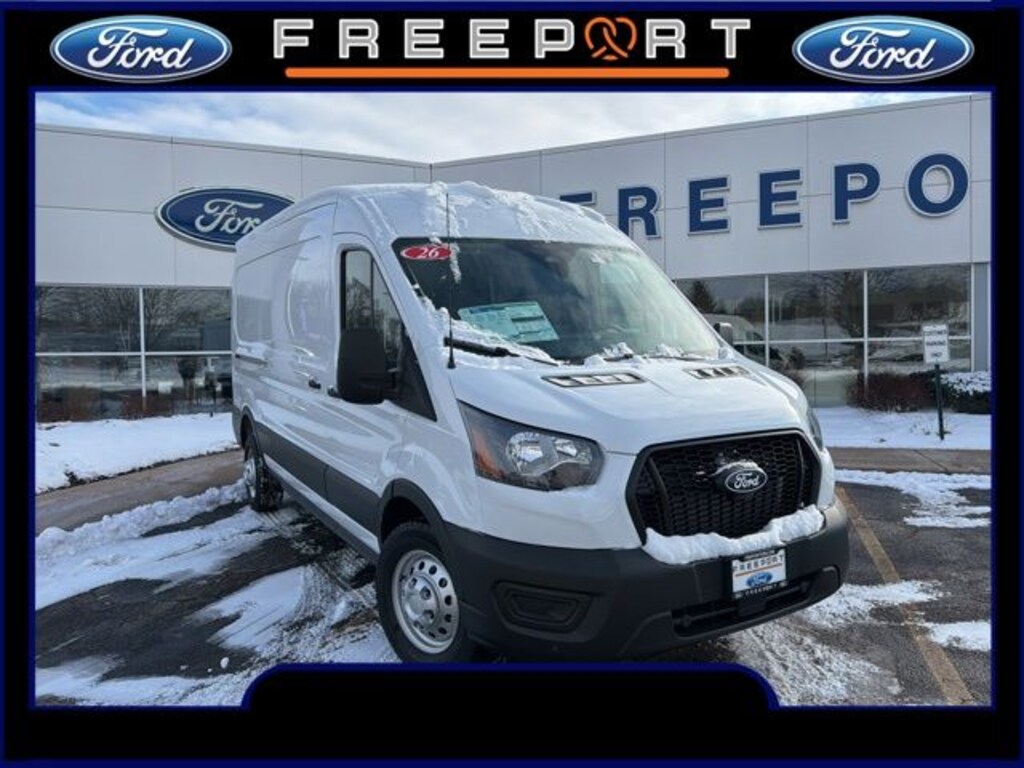 New 2026 Ford Transit-150 Base Van Medium Roof Van