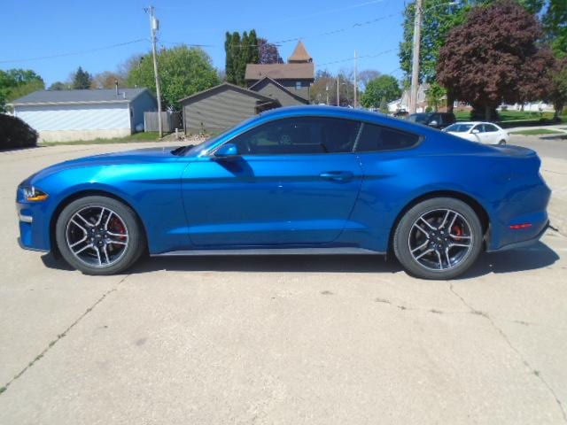 Used 2018 Ford Mustang EcoBoost Premium with VIN 1FA6P8TH2J5110421 for sale in Monticello, IA