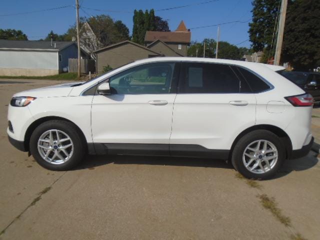 Used 2022 Ford Edge SEL with VIN 2FMPK4J98NBA06188 for sale in Monticello, IA