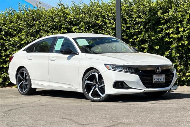 Used 2021 Honda Accord Sport with VIN 1HGCV1F32MA094518 for sale in Santa Ana, CA