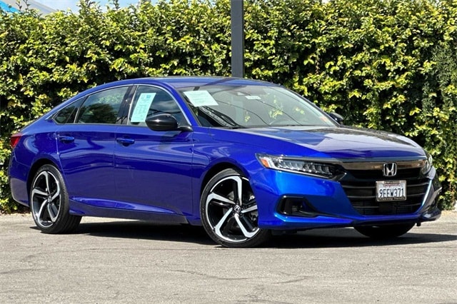 Used 2022 Honda Accord Sport with VIN 1HGCV1F3XNA079962 for sale in Santa Ana, CA