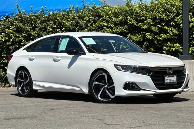 Used 2021 Honda Accord Sport with VIN 1HGCV1F37MA099200 for sale in Santa Ana, CA