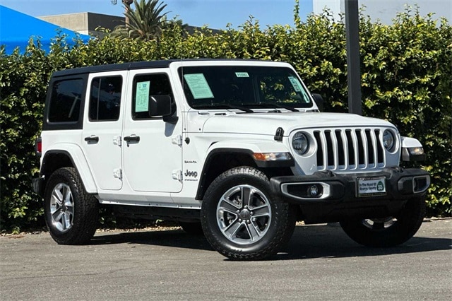 Used 2023 Jeep Wrangler 4-Door Sahara with VIN 1C4HJXEN0PW505315 for sale in Santa Ana, CA